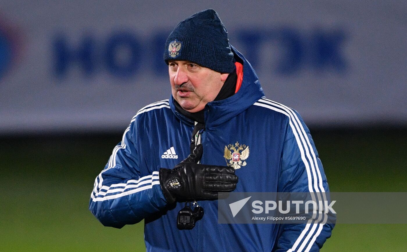 Russia Soccer Training