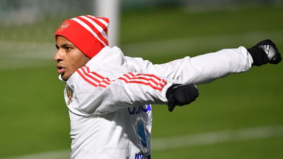 Russia Soccer Training