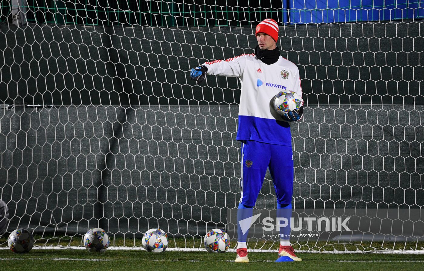 Russia Soccer Training
