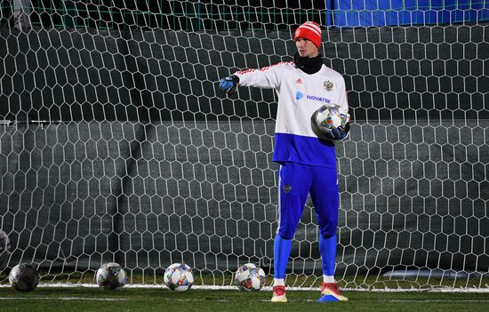 Russia Soccer Training