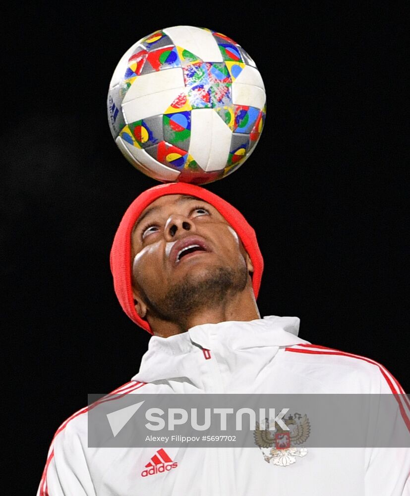 Russia Soccer Training