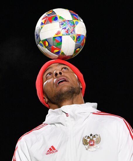 Russia Soccer Training