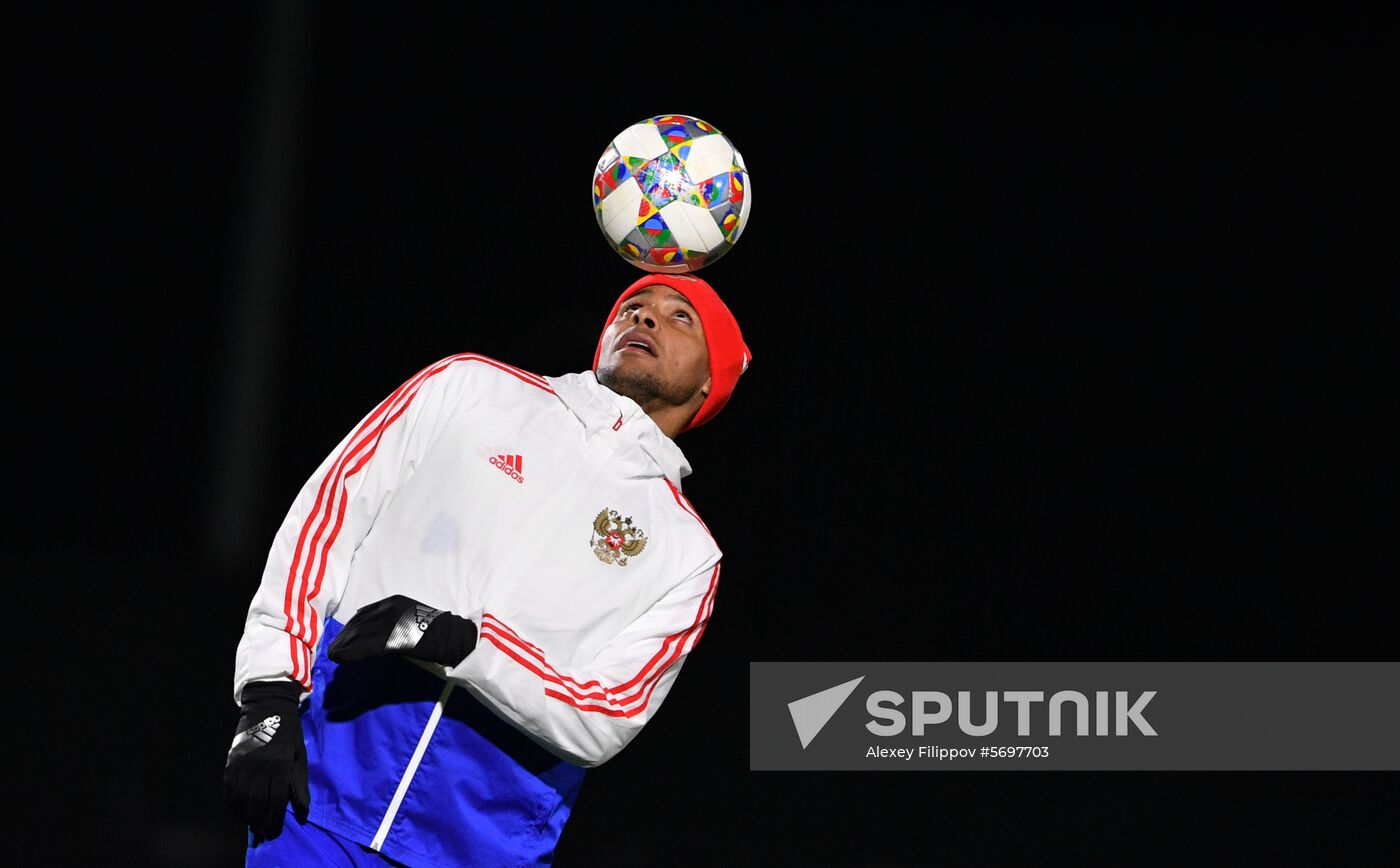 Russia Soccer Training