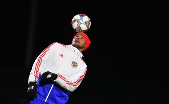 Russia Soccer Training