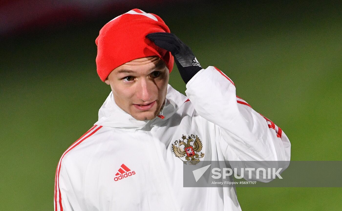 Russia Soccer Training