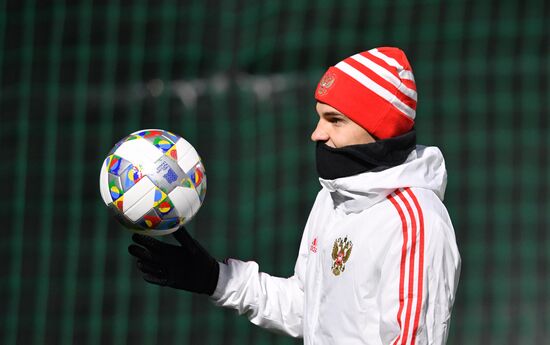 Russia Soccer Training