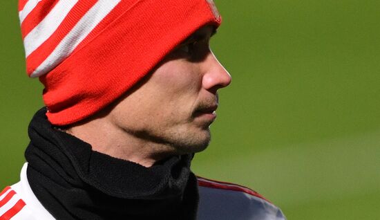 Russia Soccer Training