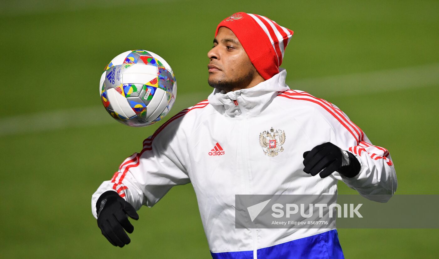 Russia Soccer Training