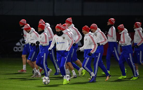 Russia Soccer Training