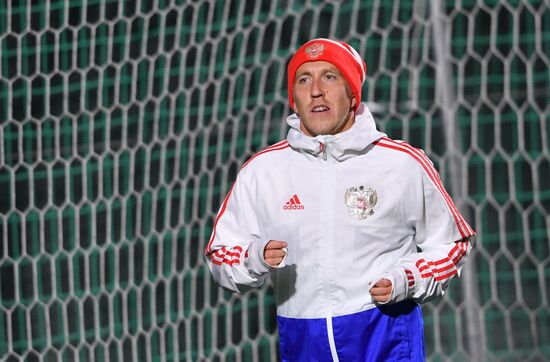 Russia Soccer Training