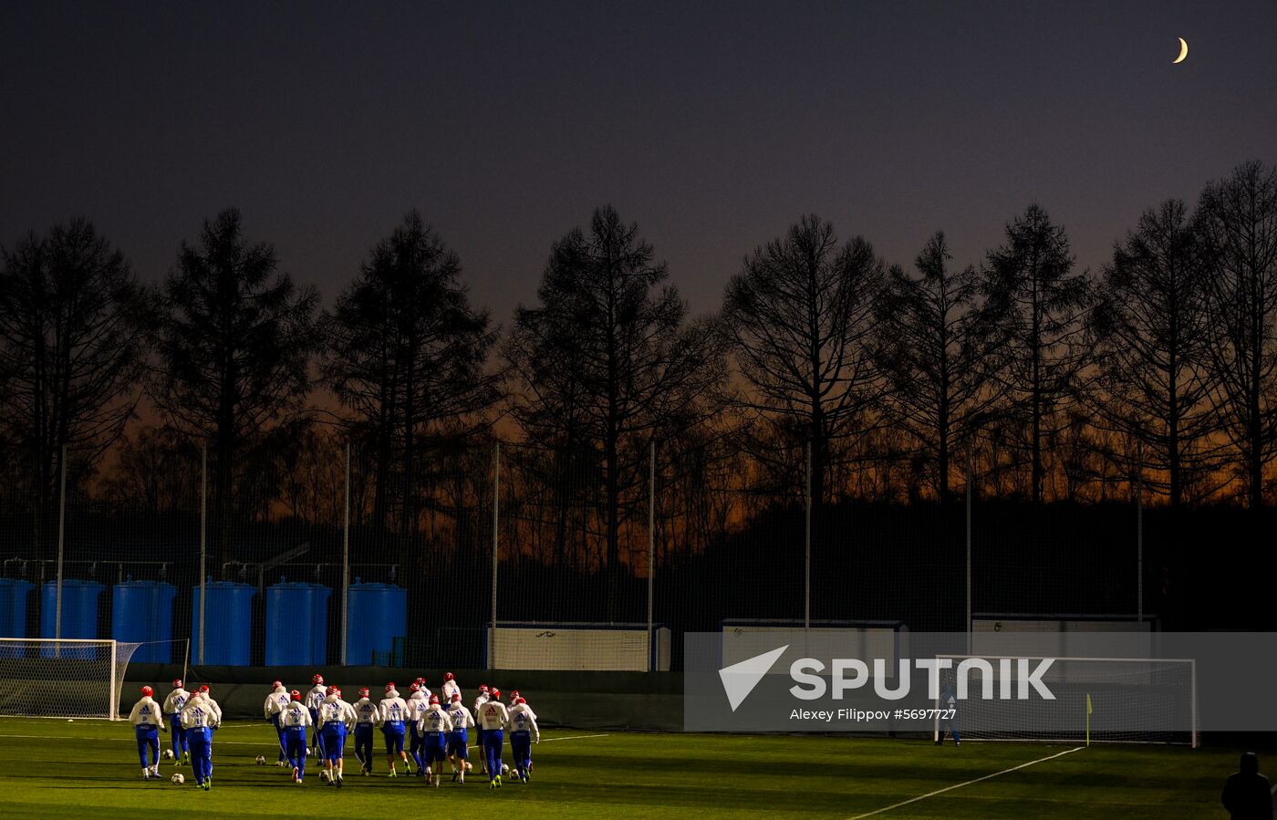 Russia Soccer Training
