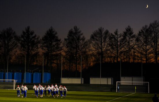 Russia Soccer Training