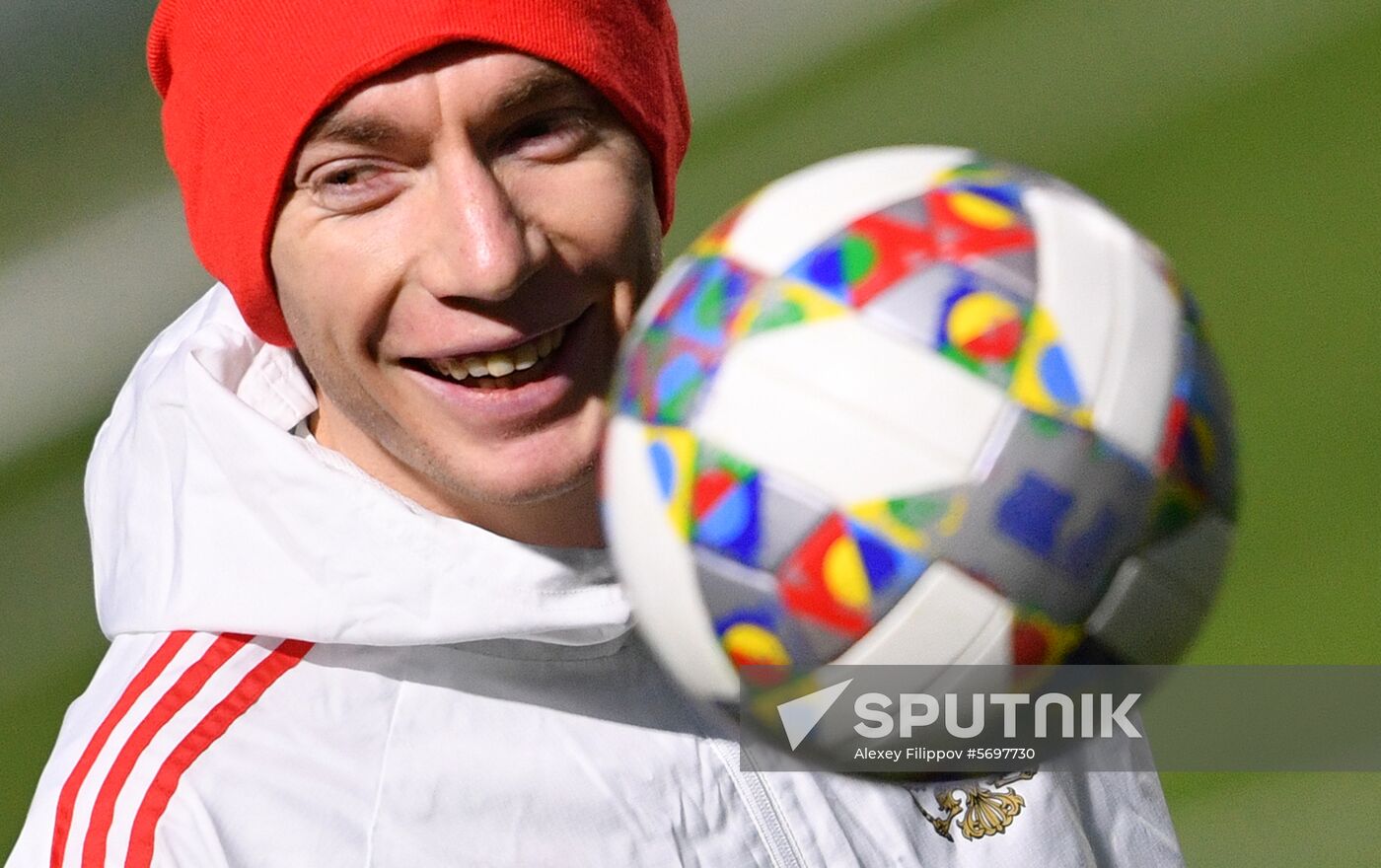 Russia Soccer Training