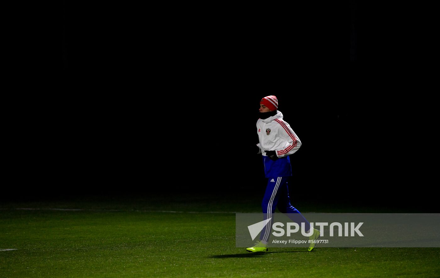 Russia Soccer Training
