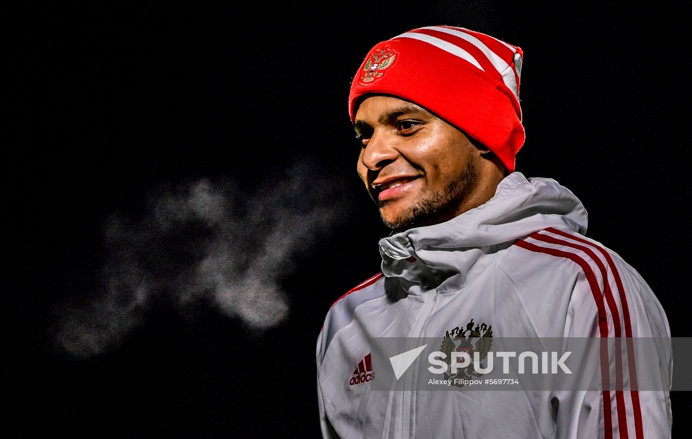 Russia Soccer Training