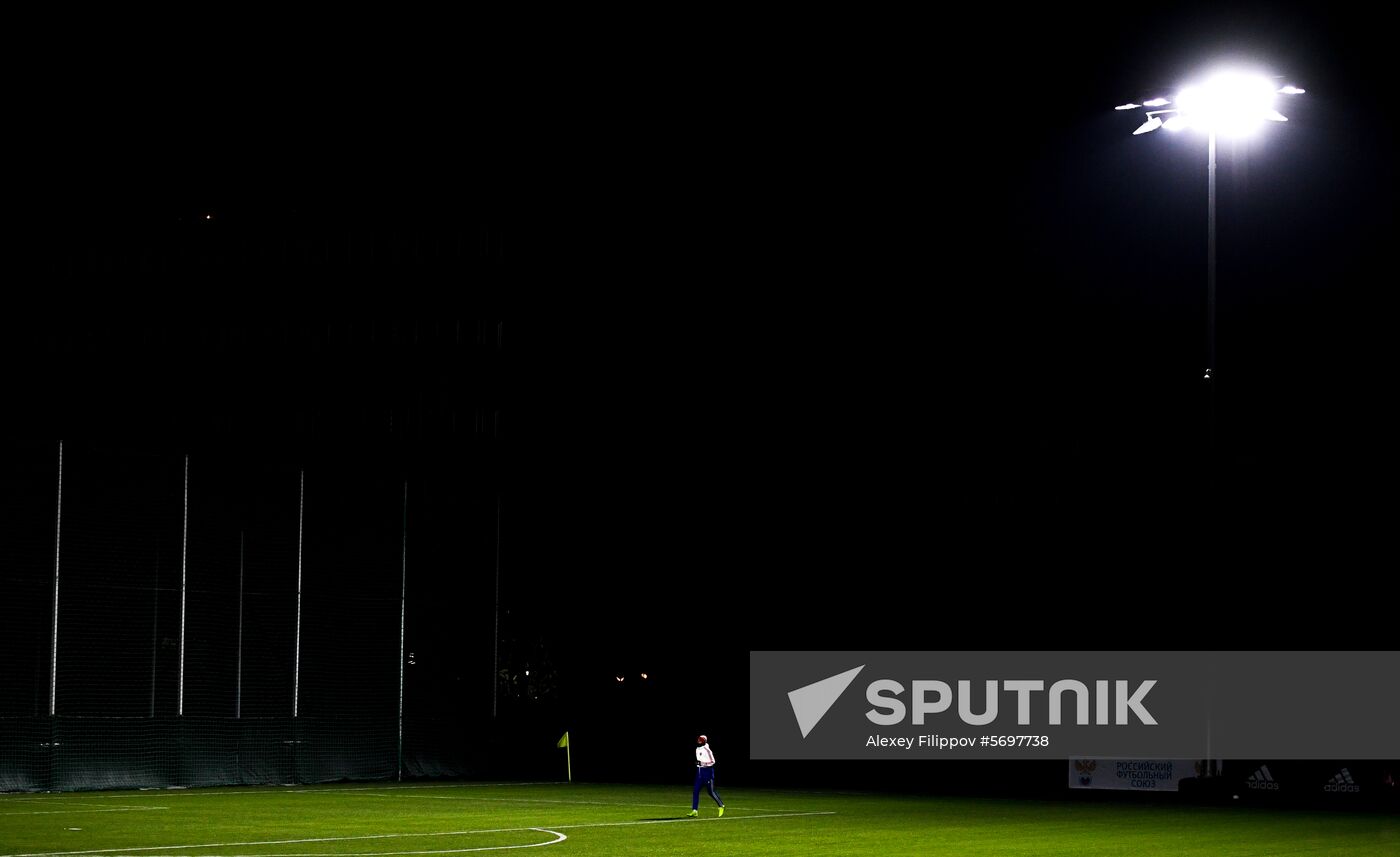 Russia Soccer Training