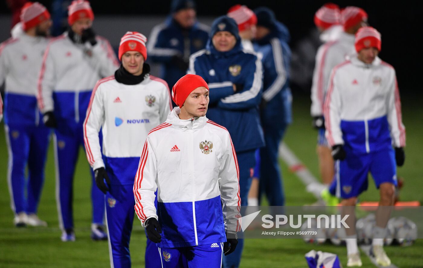 Russia Soccer Training