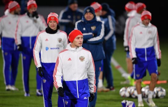 Russia Soccer Training