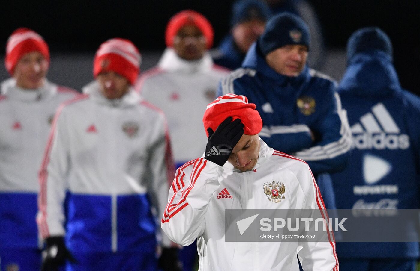 Russia Soccer Training