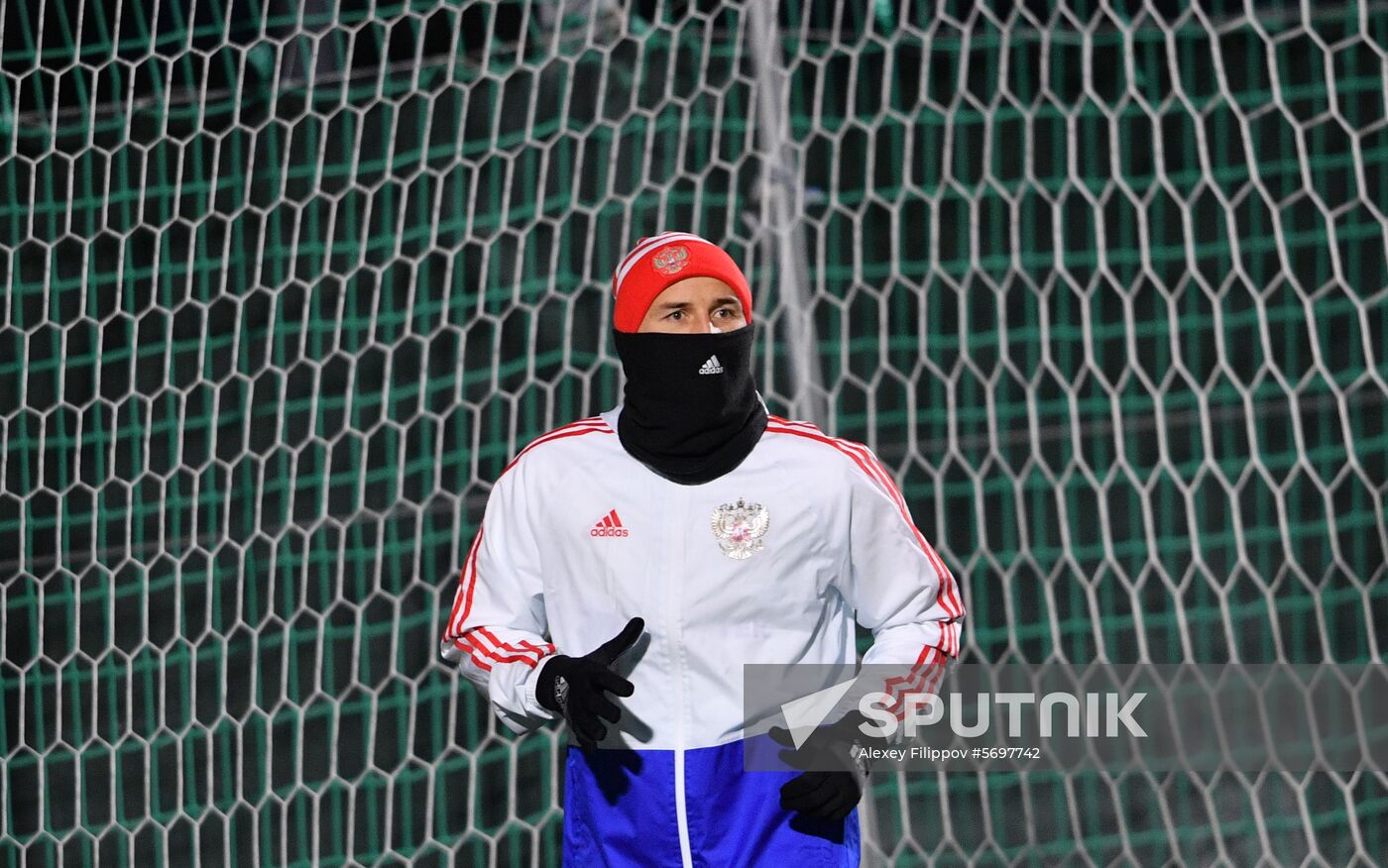 Russia Soccer Training