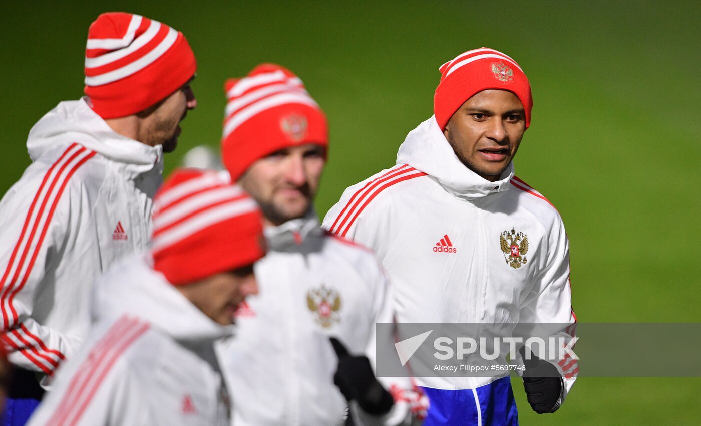 Russia Soccer Training