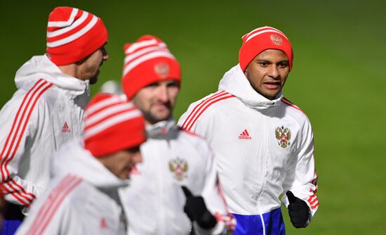 Russia Soccer Training