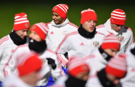 Russia Soccer Training