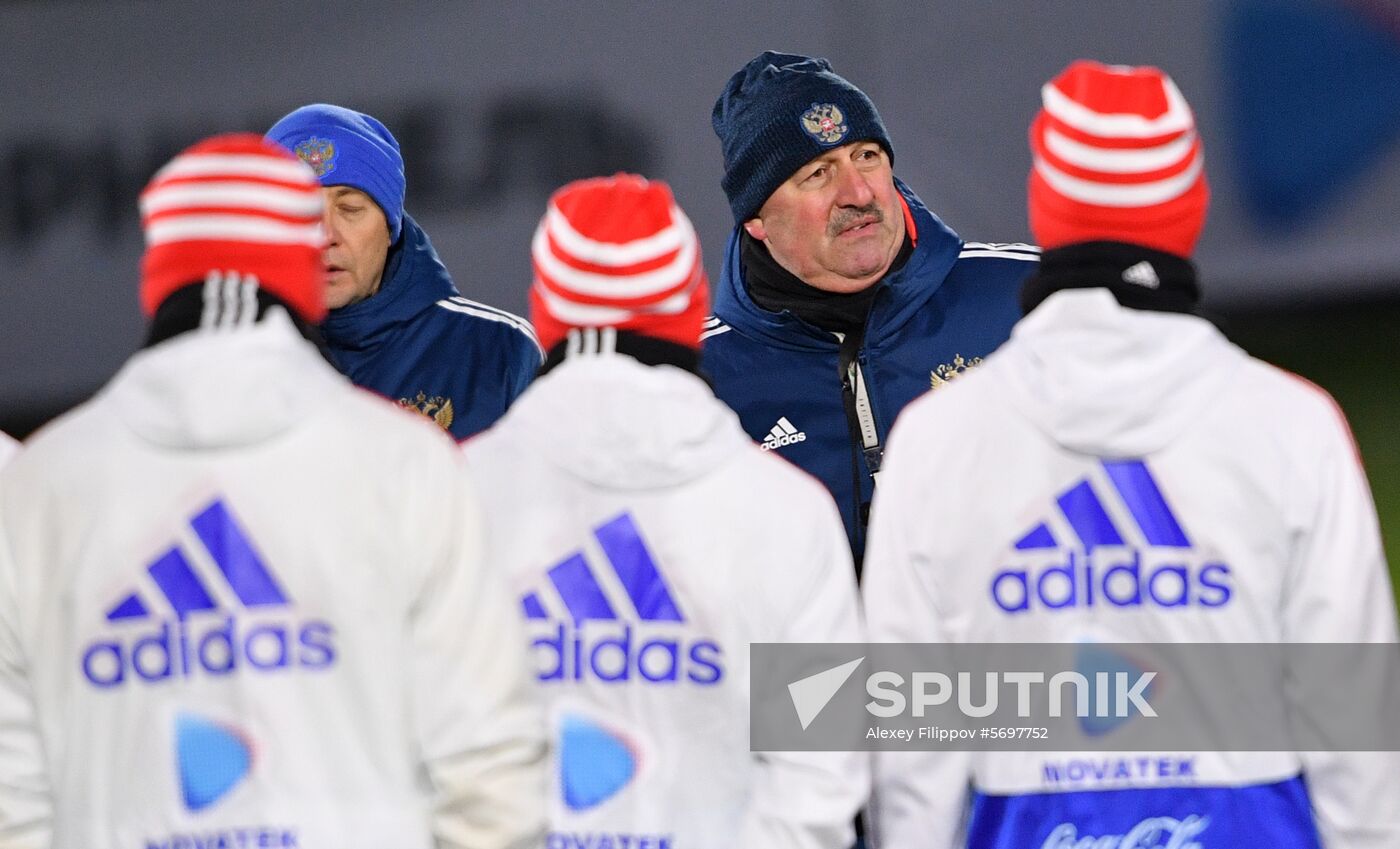 Russia Soccer Training