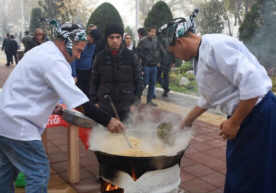Tajikistan Pilaf Festival 