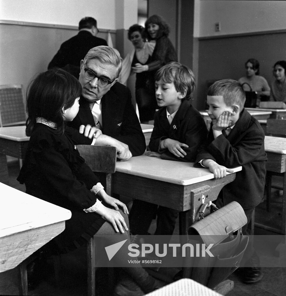 Vice President of Academy of Pedagogical Sciences of USSR Alexei Markushevich