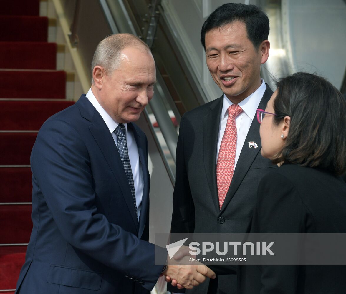 President Vladimir Putin's visit to Singapore