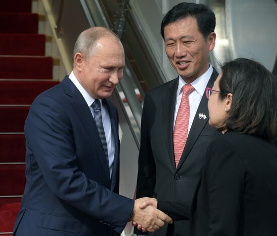 President Vladimir Putin's visit to Singapore