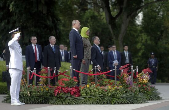 President Vladimir Putin's visit to Singapore