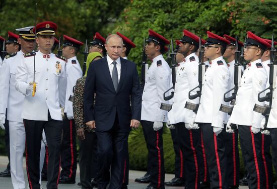 President Vladimir Putin's visit to Singapore