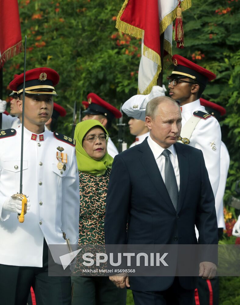 President Vladimir Putin's visit to Singapore