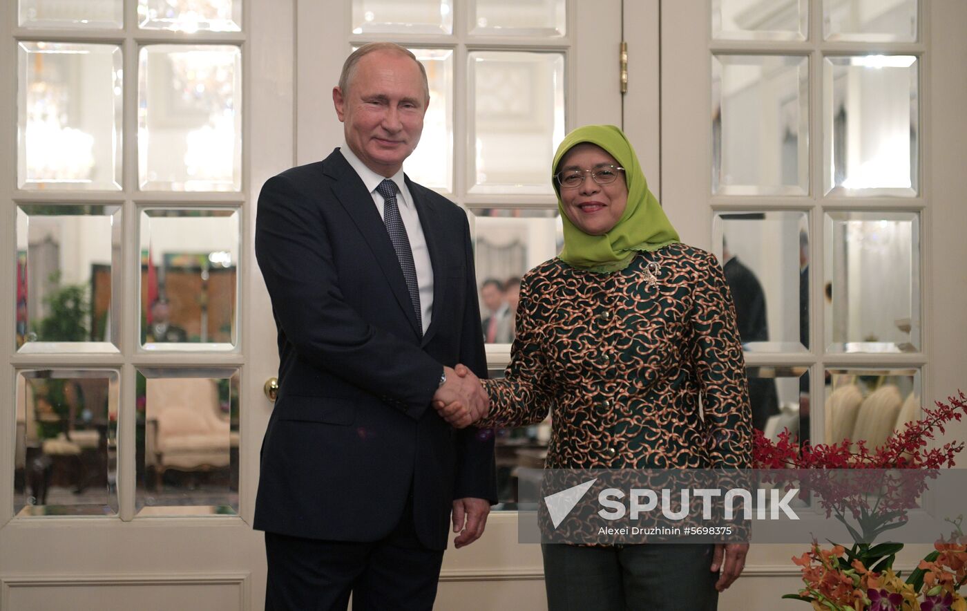 President Vladimir Putin's visit to Singapore