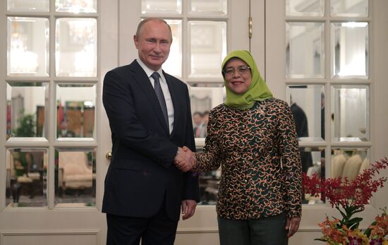 President Vladimir Putin's visit to Singapore