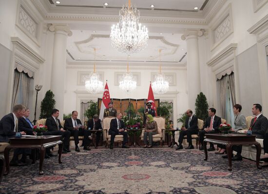 President Vladimir Putin's visit to Singapore