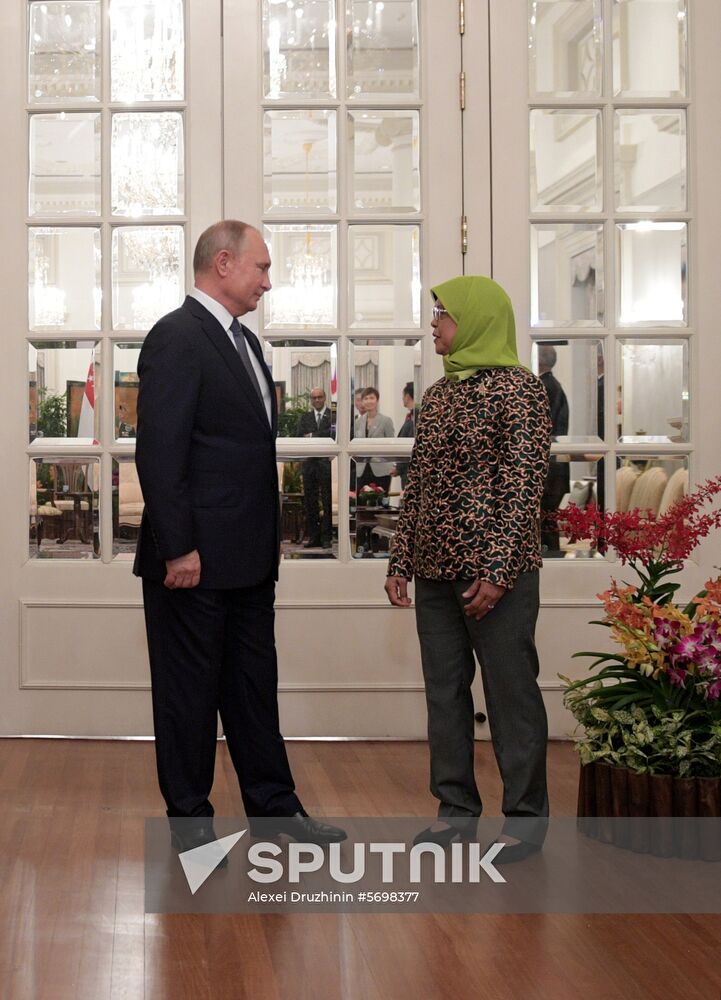 President Vladimir Putin's visit to Singapore
