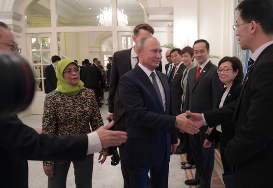 President Vladimir Putin's visit to Singapore