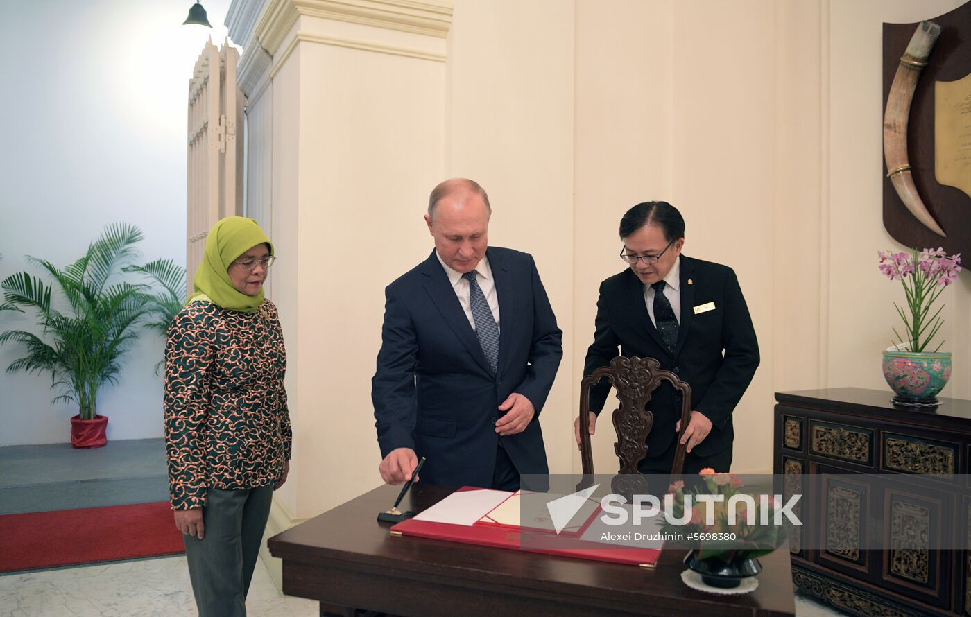 President Vladimir Putin's visit to Singapore