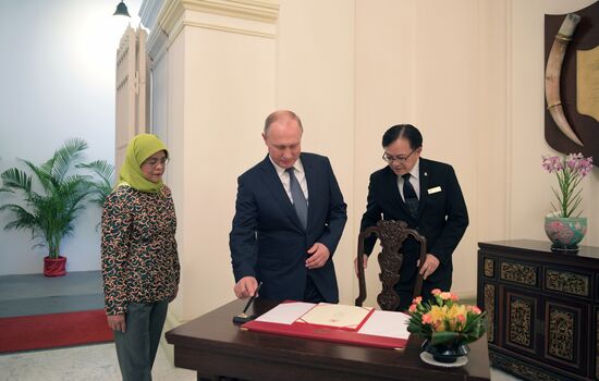 President Vladimir Putin's visit to Singapore