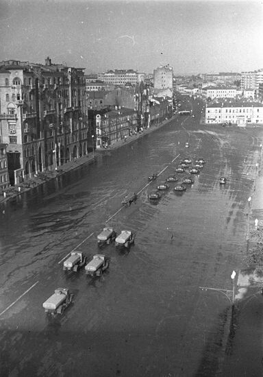 Cleaning up Moscow streets