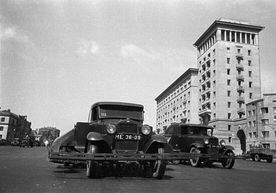 Cleaning up Moscow streets