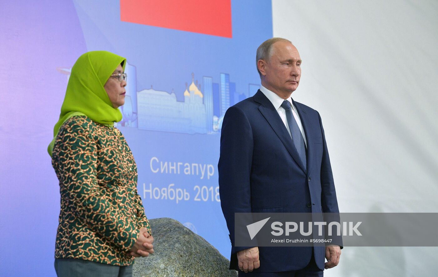 President Vladimir Putin's visit to Singapore