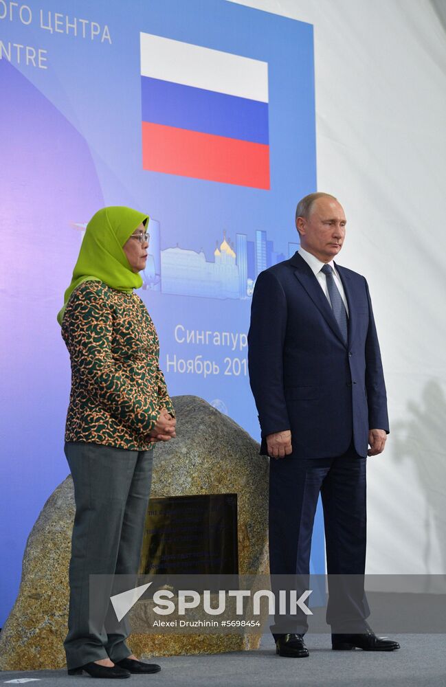 President Vladimir Putin's visit to Singapore
