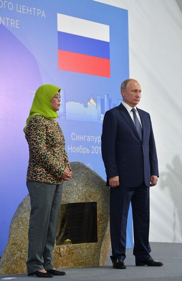 President Vladimir Putin's visit to Singapore