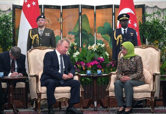 President Vladimir Putin's visit to Singapore