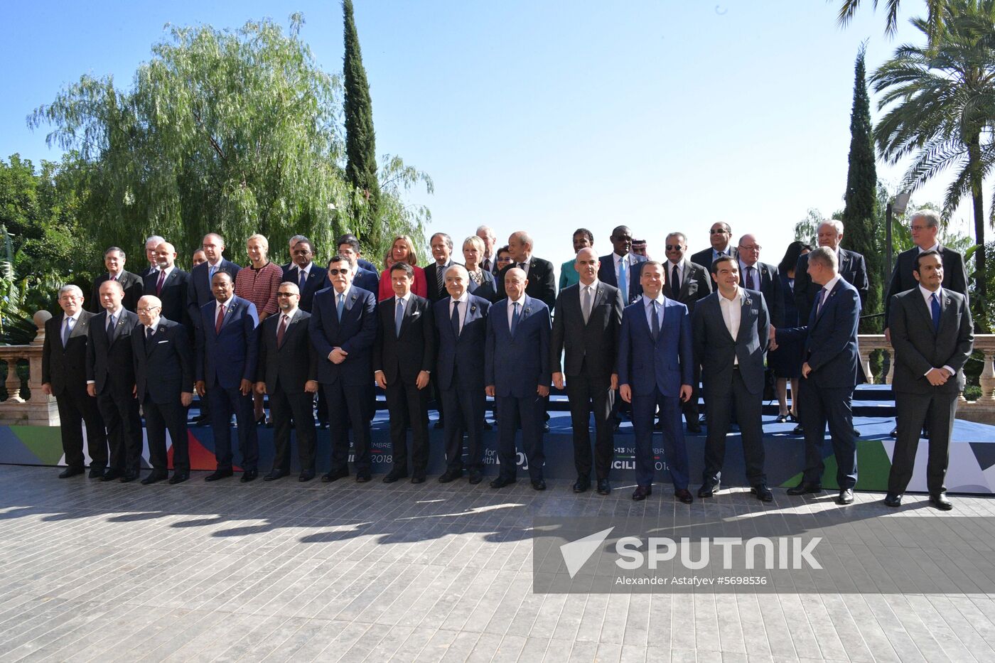 Prime Minister Dmitry Medvedev's visit to Italy