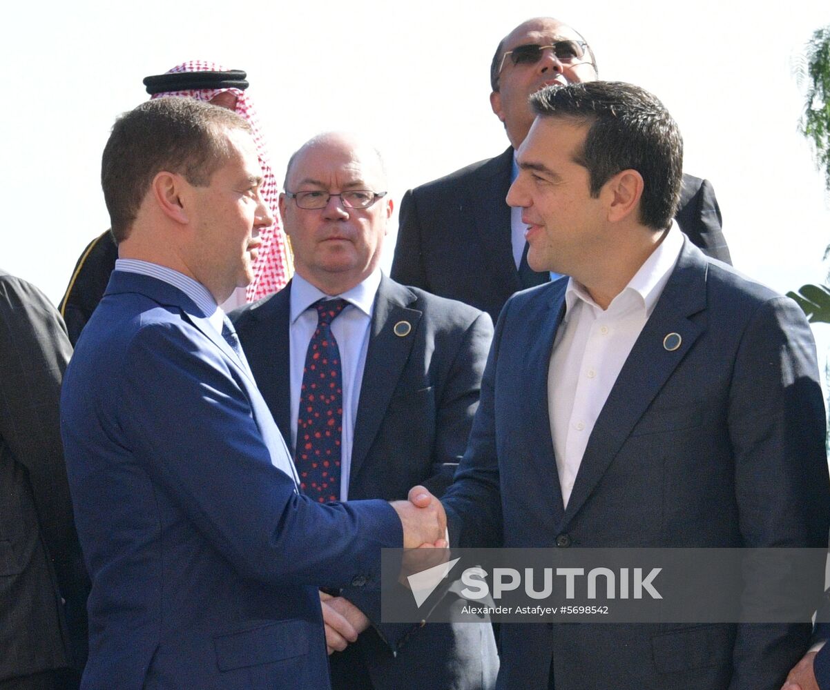 Prime Minister Dmitry Medvedev's visit to Italy